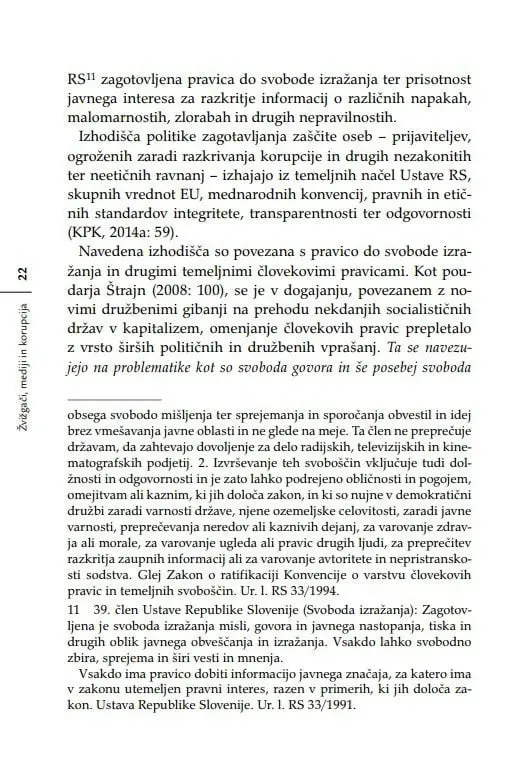 Žvižgači, mediji in korupcija - slika 15