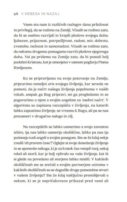 V nebesa in nazaj: Resnična zgodba zdravnice o obsmrtni izkušnji, nebesih, angelih in vrnitvi v življenje - slika 33