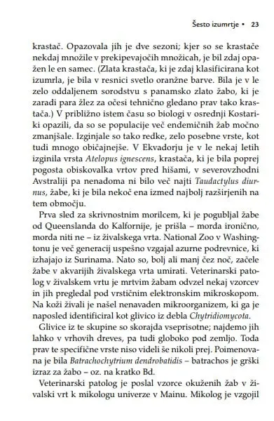 Šesto izumrtje: Nenaravna zgodovina - slika 38