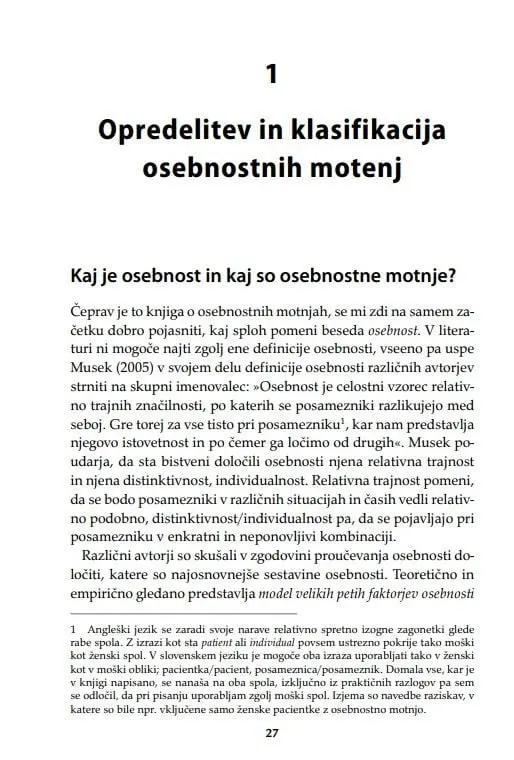 Osebnostne motnje v teoriji in praksi - slika 18