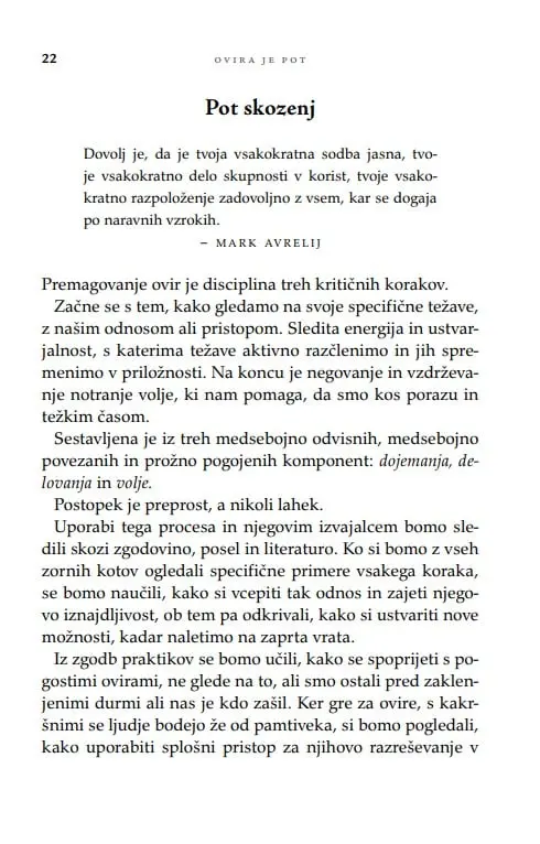 Ovira je pot - slika 41