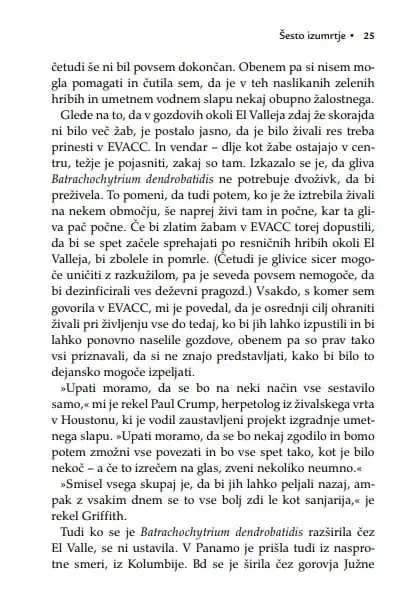 Šesto izumrtje: Nenaravna zgodovina - slika 40