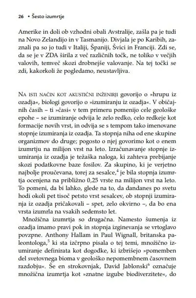 Šesto izumrtje: Nenaravna zgodovina - slika 41