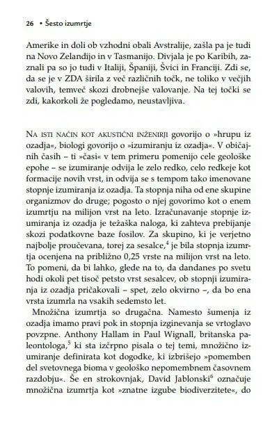 Šesto izumrtje: Nenaravna zgodovina - slika 20