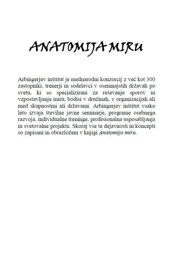 Anatomija miru - slika 2