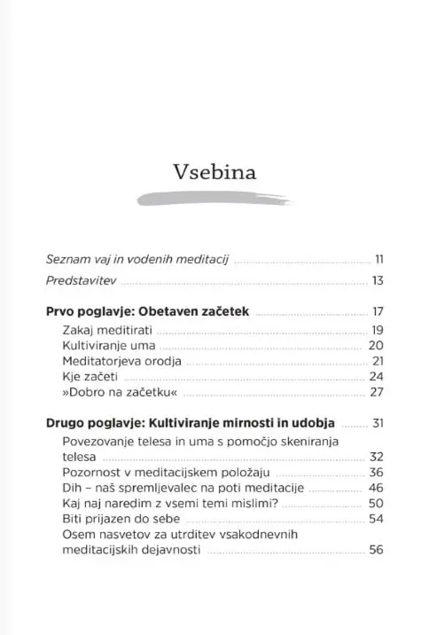 Meditacija - Spoznajte svoj um - slika 15