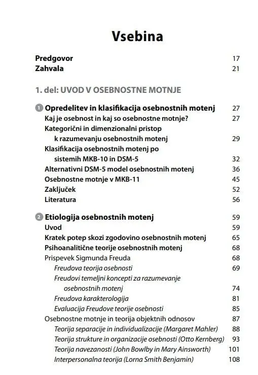 Osebnostne motnje v teoriji in praksi - slika 2