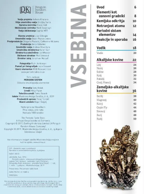 Periodni sistem - slika 2