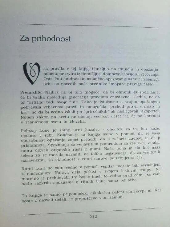 Vse ob pravem času - Uporaba luninega koledarja v vsakdanjem življenju - slika 12