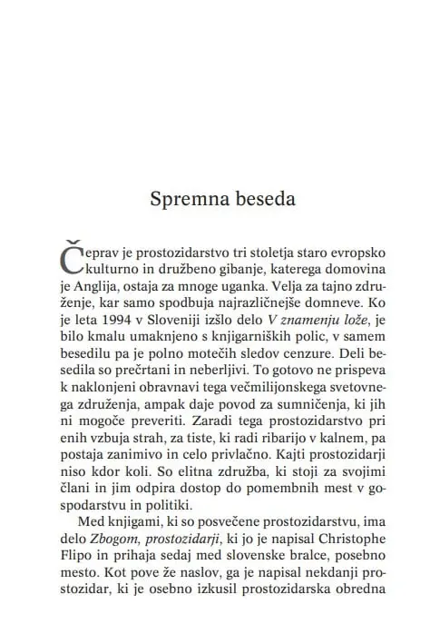 Zbogom, prostozidarji - slika 15