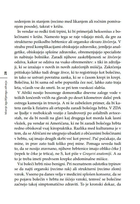 Iskanje izgubljenega zdravja: za vse, ki bi se radi ognili belih halj, belih receptov, belih laži, bele žene in črnih misli - slika 49
