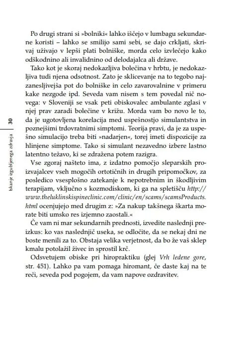 Iskanje izgubljenega zdravja: za vse, ki bi se radi ognili belih halj, belih receptov, belih laži, bele žene in črnih misli - slika 51