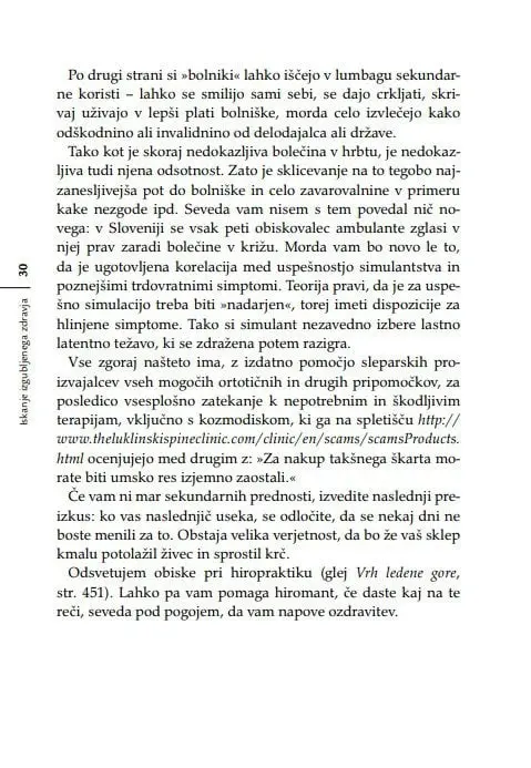 Iskanje izgubljenega zdravja: za vse, ki bi se radi ognili belih halj, belih receptov, belih laži, bele žene in črnih misli - slika 25