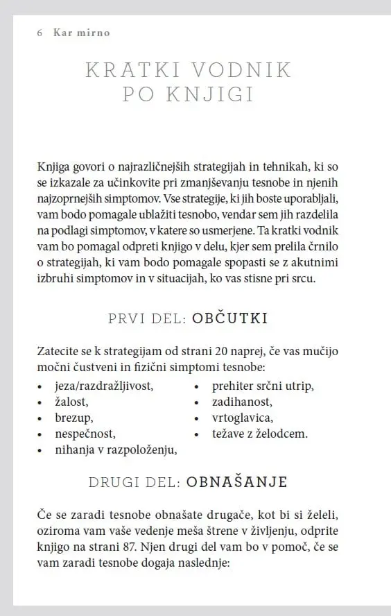 Kar mirno: Preverjene tehnike za zaustavljanje tesnobe - slika 18