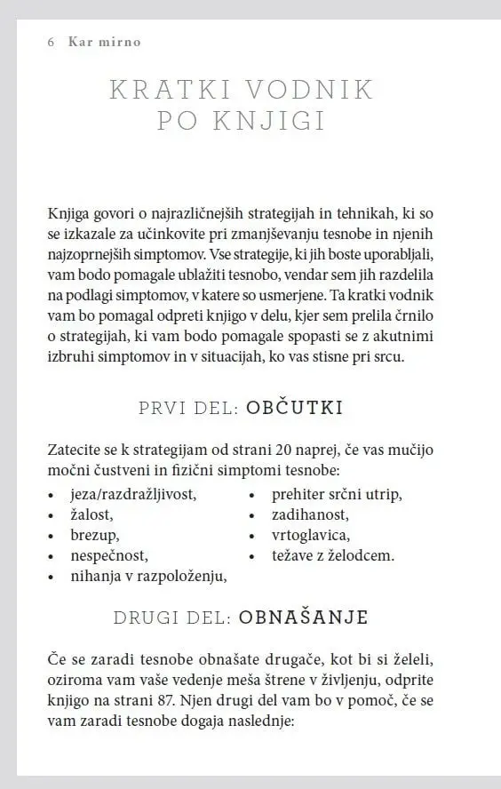 Kar mirno: Preverjene tehnike za zaustavljanje tesnobe - slika 3