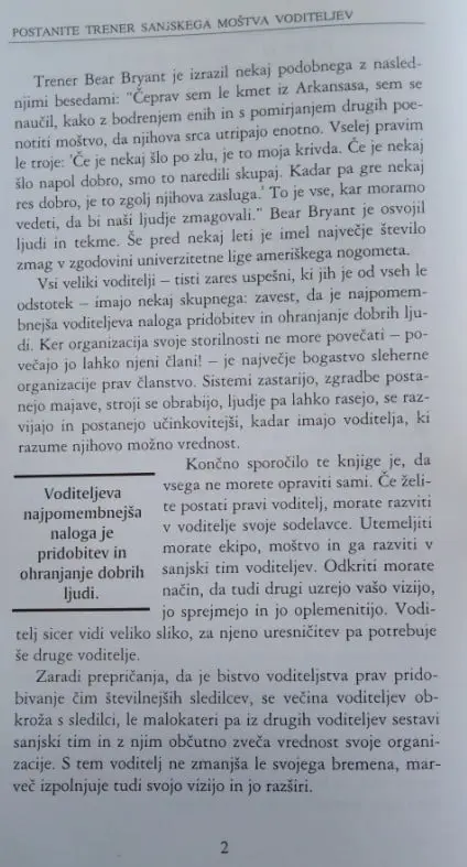 Postanite trener sanjskega moštva voditeljev - slika 4