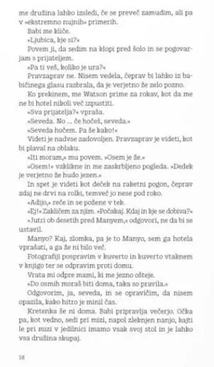 Jaz, Watson in Jacquelinina omara - slika 9