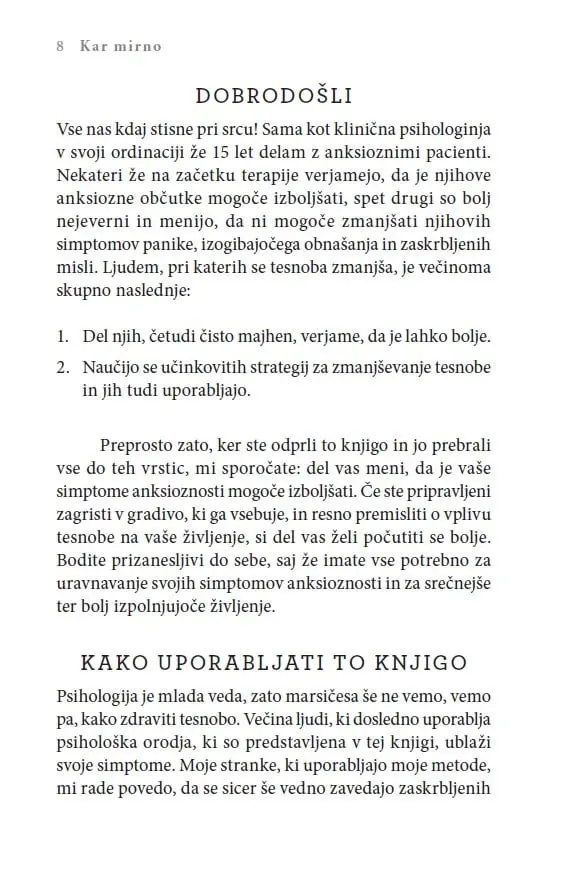 Kar mirno: Preverjene tehnike za zaustavljanje tesnobe - slika 20