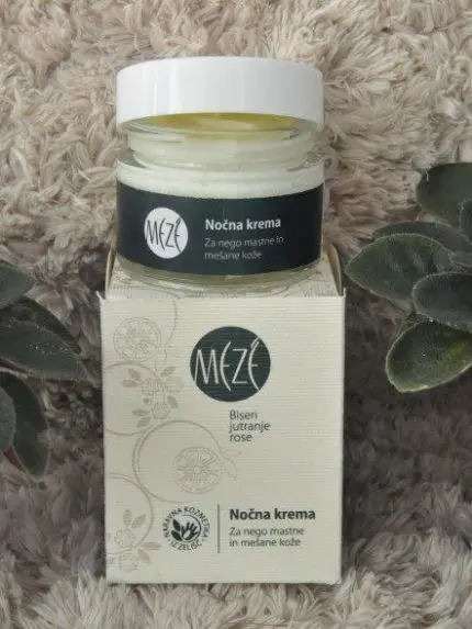 Nočna krema za nego mastne in mešane kože - 30ml