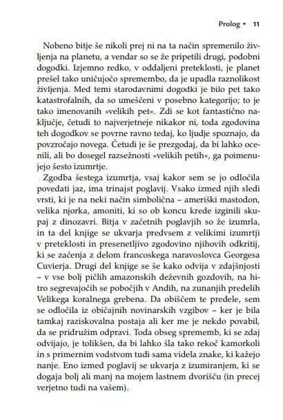 Šesto izumrtje: Nenaravna zgodovina - slika 26
