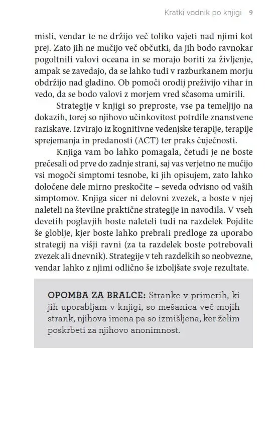 Kar mirno: Preverjene tehnike za zaustavljanje tesnobe - slika 21