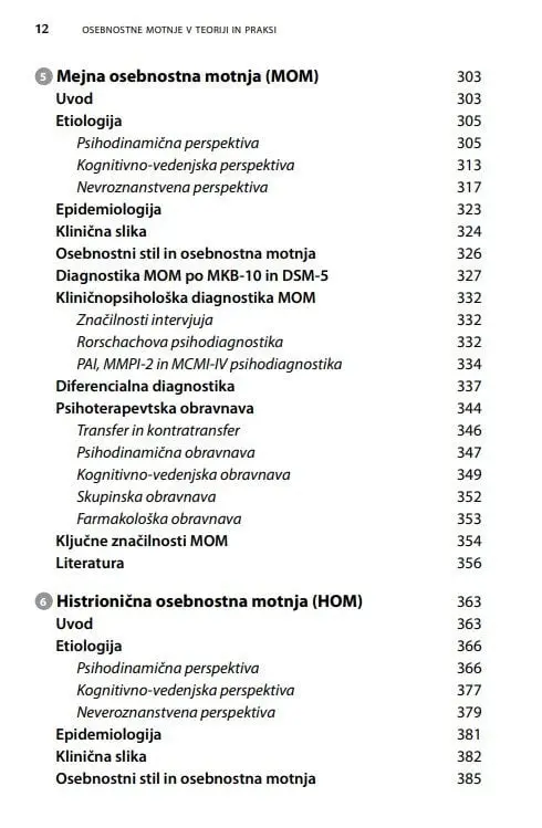Osebnostne motnje v teoriji in praksi - slika 7