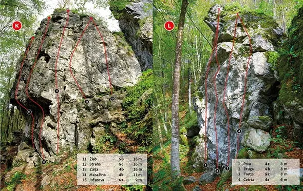 Slovenija - Športnoplezalni vodnik - slika 20