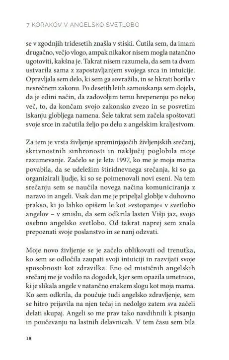7 korakov v angelsko svetlobo - slika 8