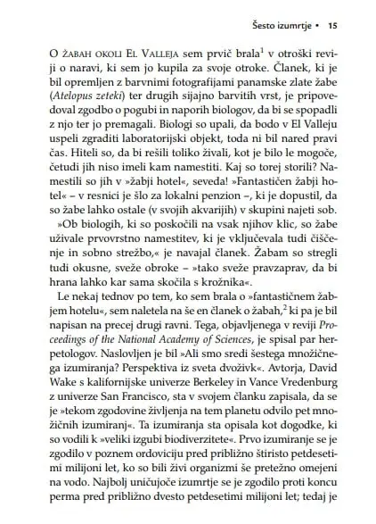 Šesto izumrtje: Nenaravna zgodovina - slika 30
