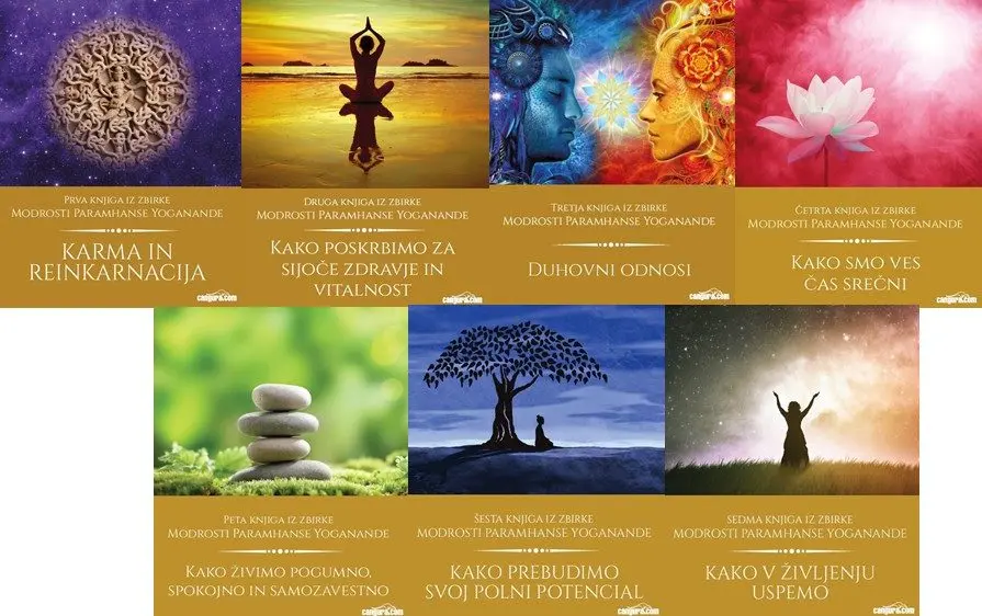 Zbirka Modrosti Paramhanse Yoganande (7 knjig) - slika 2