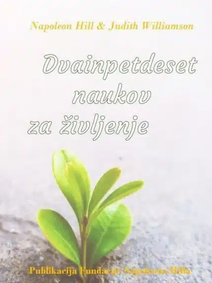 52 naukov za življenje – Napoleon Hill, Knjigarna Cangura