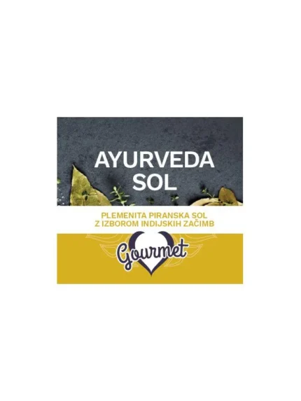 AYURVEDA SOL – Nandy5 sol z zelišči in začimbami 100g, Knjigarna Cangura