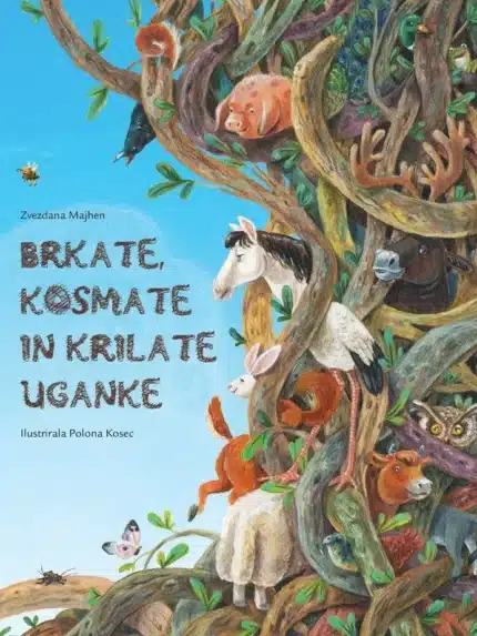 Brkate, kosmate in krilate uganke – Zvezdana Majhen, Knjigarna Cangura