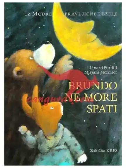Brundo ne more spati - Iz Modre pravljične dežele, Knjigarna Cangura