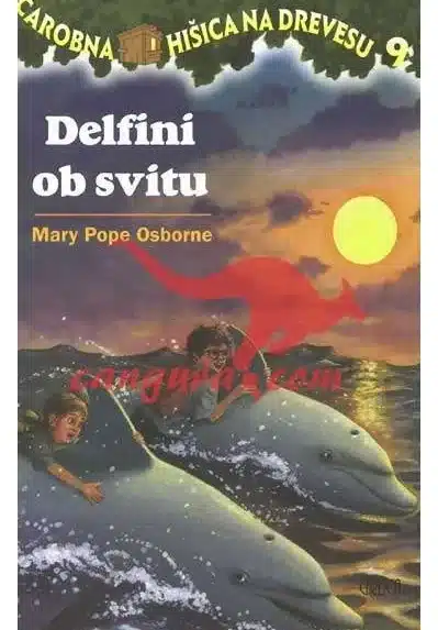 Delfini ob svitu - Hišica na drevesu 9 – Amanda Oswald, Knjigarna Cangura