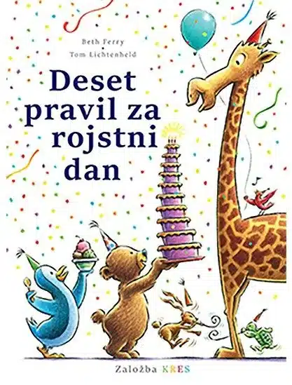 Deset pravil za rojstni dan – Beth Ferry, Knjigarna Cangura