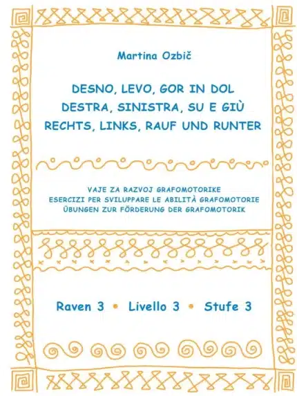 Desno, levo, gor in dol/Destra, sinistra, su e giù/Links, rechts, rauf und runter - raven 3, Knjigarna Cangura