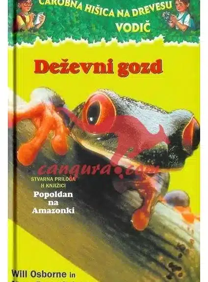 Deževni gozd - Zbirka Vodiči – Amanda Oswald, Knjigarna Cangura