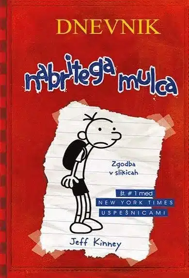 Dnevnik Nabritega mulca – Jeff Kinney, Knjigarna Cangura