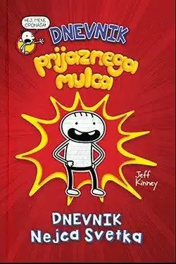 Dnevnik prijaznega mulca. Dnevnik Nejca Svetka – Jeff Kinney, Knjigarna Cangura