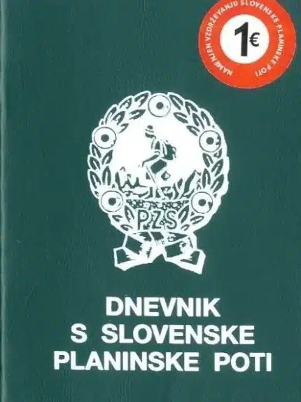 .Dnevnik s Slovenske planinske poti 2020 – Planinska zveza Slovenije, Knjigarna Cangura