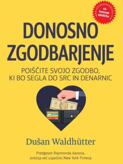 Donosno zgodbarjenje – Dušan Waldhüter, Knjigarna Cangura