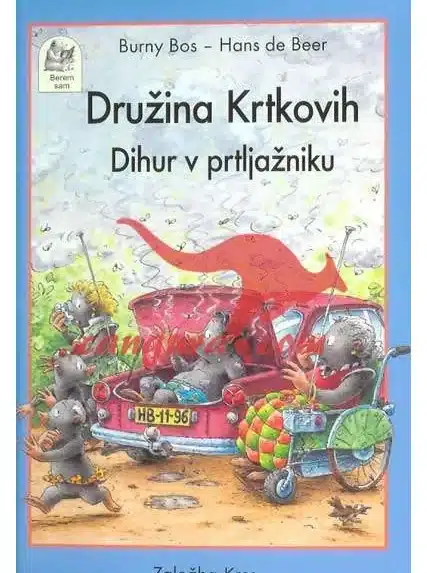 Družina Krtkovih - Dihur v prtljažniku, Knjigarna Cangura
