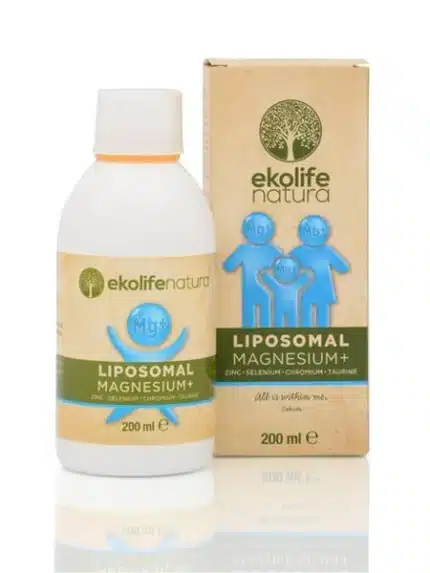 Ekolife natura Liposomski Magnezij+, 200 ml, Knjigarna Cangura