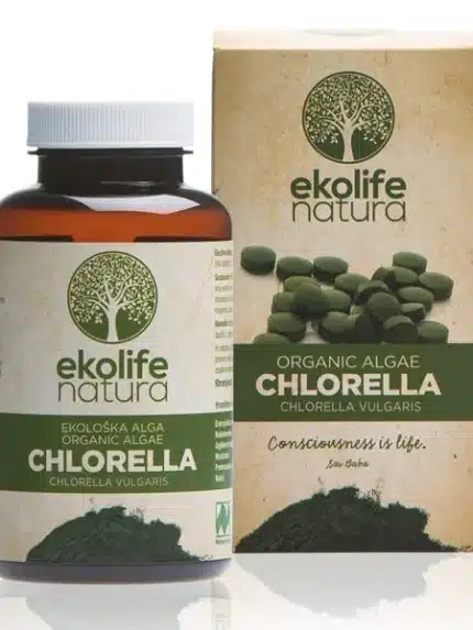 Ekološka alga Chlorella 240 tbl., Knjigarna Cangura
