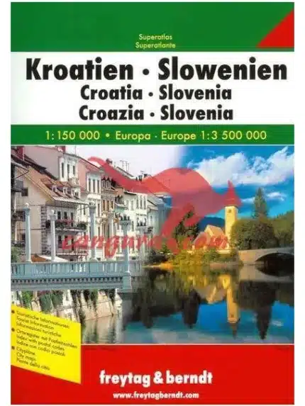 Hrvaška - Slovenija - (Cestni Atlas), Knjigarna Cangura