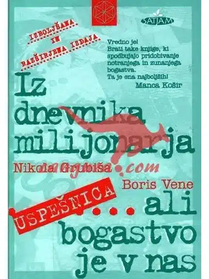 Iz dnevnika milijonarja... ali bogastvo je v nas, Knjigarna Cangura