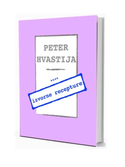 Izvorne recepture – Peter Hvastija, Knjigarna Cangura