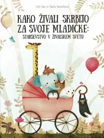 Kako živali skrbijo za svoje mladičke – Pavla Hanáčková, Knjigarna Cangura