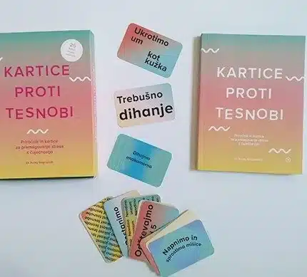 Kartice proti tesnobi – Pooky Knightsmith, Knjigarna Cangura
